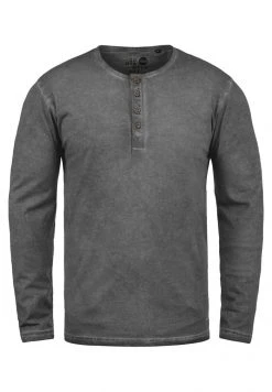 Nouveau 💯 Solid SDTIMUR - T-shirt à Manches Longues - Dark Grey 🤩 -Solid Soldes 1cd6d50b8a13466db156c4fd87139aeb