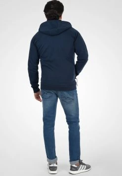 Nouveau 🧨 Solid SDGELBERT - Sweat à Capuche Zippé - Insignia Blue ⭐ -Solid Soldes 1d1a33b654264ce5b2e88e3a74a3f569