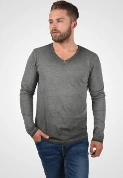 Offres ❤️ Solid SDCORNELIO - T-shirt à Manches Longues - Dark Grey ⌛