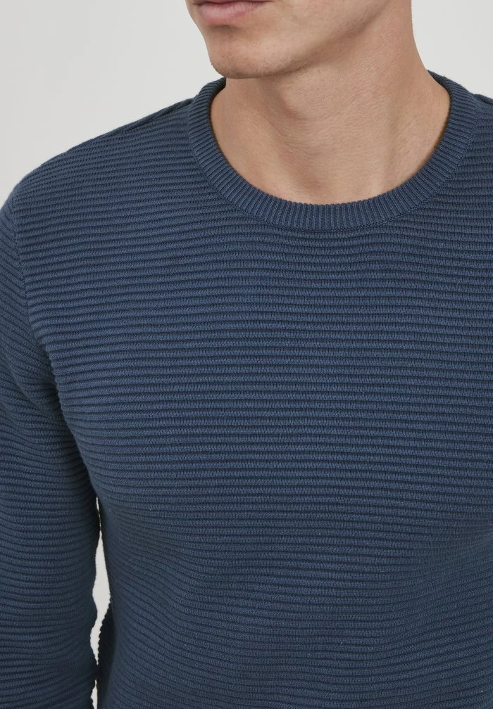 Sortie 🎉 Solid SDNICHOLAS - Pullover - Ensign Blue 🥰 4 Sortie 🎉 Solid SDNICHOLAS - Pullover - Ensign Blue 🥰 – Image 4