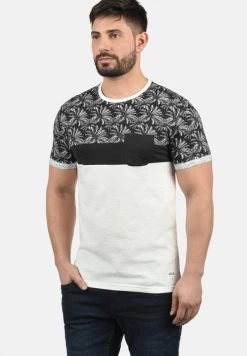 Meilleure vente 🔥 Solid SDFLORIAN - T-shirt Imprimé - Black 🧨