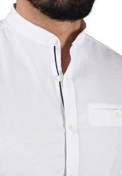 Meilleure affaire ⌛ Solid ALLION "SLIM FIT" - Chemise - White ⭐ -Solid Soldes 1e63b921c311456184eb30756c34cb59