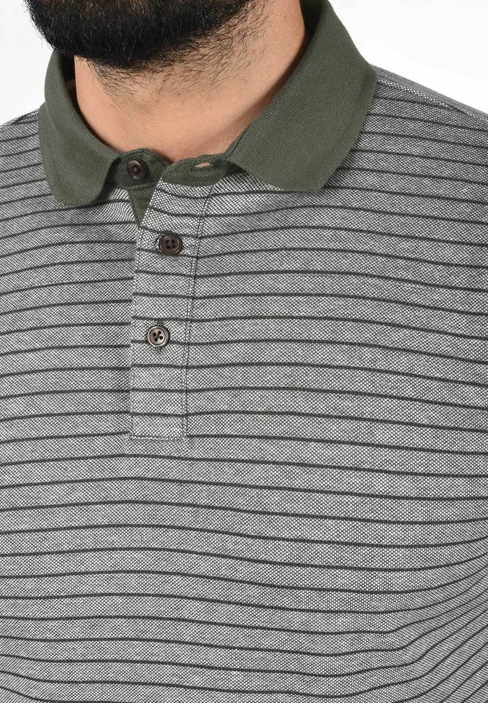 Promo 👏 Solid PANTELIS - Polo - Med Grey Melange 🎉 4 Promo 👏 Solid PANTELIS - Polo - Med Grey Melange 🎉 – Image 4