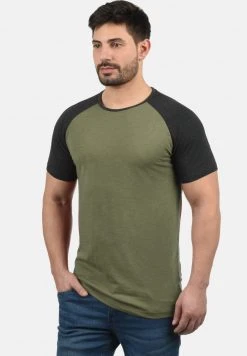Nouveau 👏 Solid SDBASTIAN - T-shirt Basique - Ivy Green ⌛
