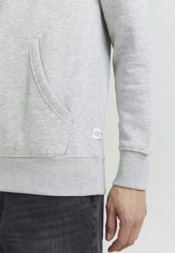 De gros 🧨 Solid RUBIN - Sweat à Capuche - Light Grey Melange 🎉 -Solid Soldes 1f4f51c330bf4e0baa7f36c38af8683f