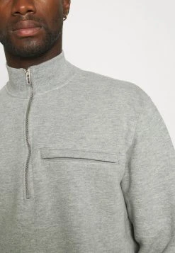 Top 10 👏 Solid SDVAGN 21106659 - Sweatshirt - Gray Melange 😀 -Solid Soldes 1fa79420b7a6439e92e86c07ff780687