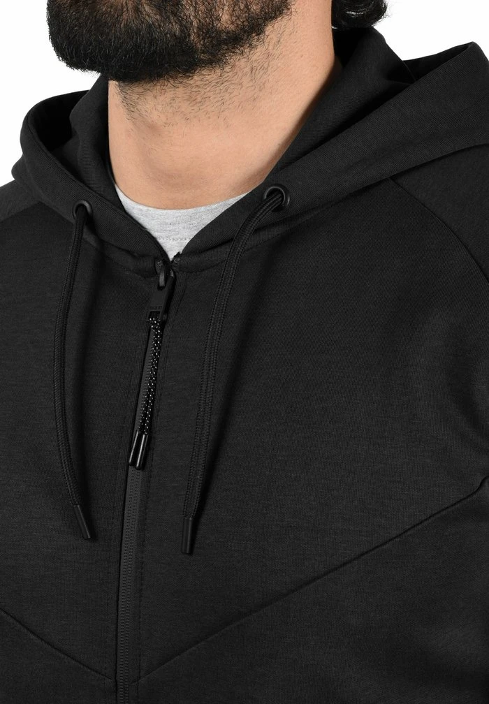 Tout neuf 🔔 Solid SDGELBERT - Sweat à Capuche Zippé - Black 😀 5 Tout neuf 🔔 Solid SDGELBERT - Sweat à Capuche Zippé - Black 😀 – Image 5