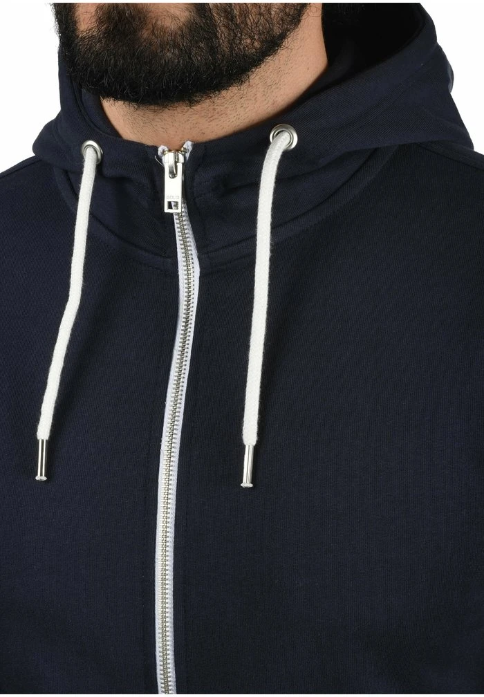 De gros 💯 Solid SDTAMBO - Sweat à Capuche Zippé - Insignia Blue ✨ 4 De gros 💯 Solid SDTAMBO - Sweat à Capuche Zippé - Insignia Blue ✨ – Image 4