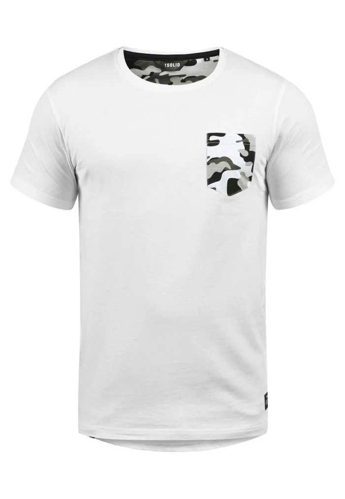 Les meilleures critiques de đ Solid SDCALVIN - T-shirt Imprimé - White/grey â 5 Les meilleures critiques de đ Solid SDCALVIN - T-shirt Imprimé - White/grey â â Image 5