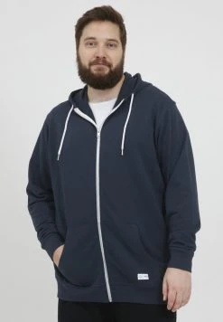 Meilleure affaire 😍 Solid SDTAMBO BT - Sweat à Capuche Zippé - Blue 🤩