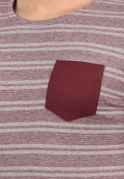 Vente flash 👍 Solid SDFIDEL - T-shirt Imprimé - Bordeaux 👏 -Solid Soldes 218cd2946523450cbca73ebacae68036