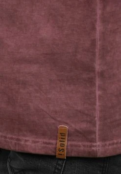 Vente flash 💯 Solid SDTIMUR - T-shirt à Manches Longues - Wine Red ⌛ -Solid Soldes 21ae913a2f724344be44520ce0d93dd1