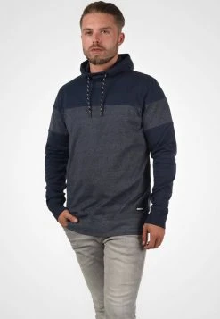 Le moins cher 🧨 Solid SDBEKIR - Sweat à Capuche - Insignia Blue 🔥