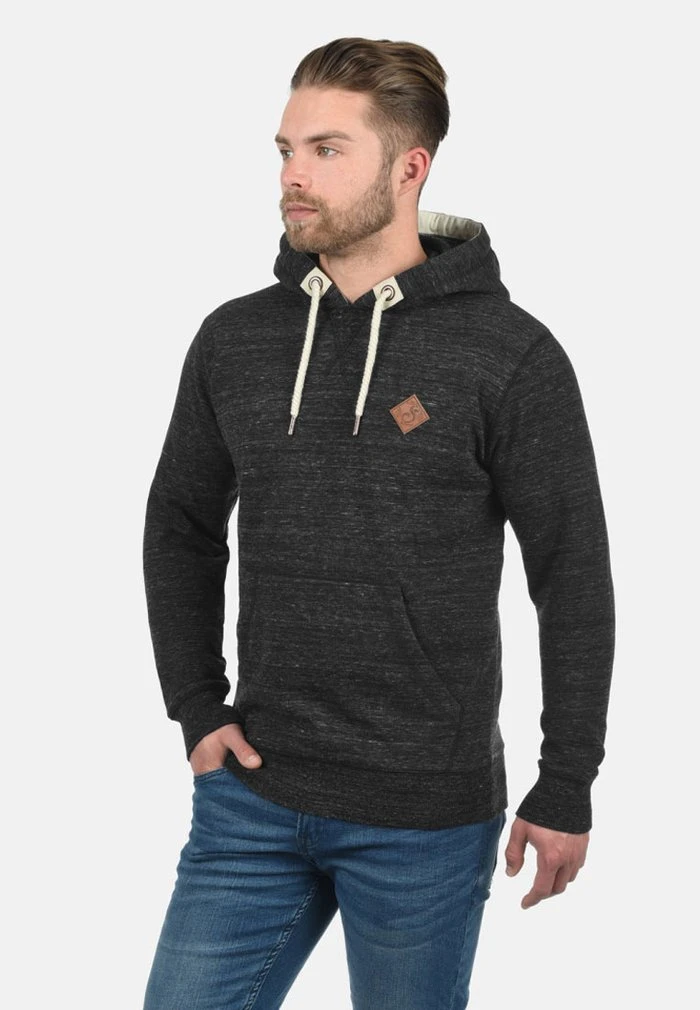 Nouveau 🎉 Solid SDKEVIN - Sweat à Capuche - Black 🔔 1 Nouveau 🎉 Solid SDKEVIN - Sweat à Capuche - Black 🔔