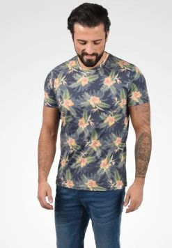 Les meilleures critiques de 😍 Solid SDFAIK - T-shirt Imprimé - Insignia Blue 👍