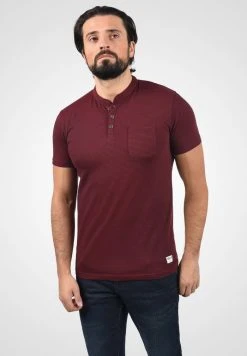 Tout neuf ✔️ Solid SDALFI - T-shirt Imprimé - Wine Red Melange ✨
