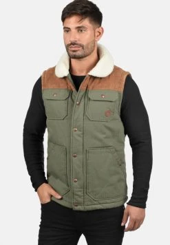 De gros 🎉 Solid SDFERDI - Veste Sans Manches - Ivy Green 👏