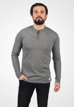 De gros ⌛ Solid SDALPHIOS - T-shirt à Manches Longues - Dark Grey Melange ✔️