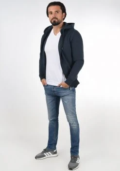 Les meilleures critiques de 👍 Solid SDBERTIZIP - Sweat à Capuche Zippé - Blue 🔥 -Solid Soldes 26547e7713d243d3b9576f2a85bb3078