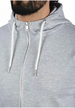 De gros 🧨 Solid SDTAMBO - Sweat à Capuche Zippé - Light Grey Melange 😉 -Solid Soldes 2655af5c4f1147a8a96b625e6616799a
