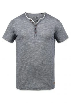 Coupon ✔️ Solid SDDIGOS - T-shirt Imprimé - Metallic Blue ✨ -Solid Soldes 269c508baad448c1a60e9c7ce37ea955