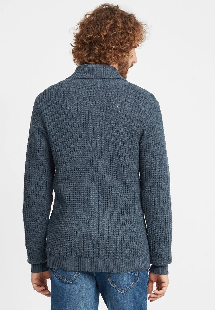 De gros ⌛ Solid SDMARAPA - Gilet - Insignia Blue Melange 💯 3 De gros ⌛ Solid SDMARAPA - Gilet - Insignia Blue Melange 💯 – Image 3