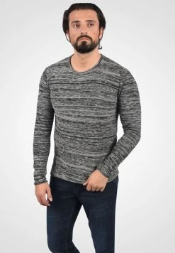Bon marché 😉 Solid SDKNIT - Pullover - Grey Mel 🛒