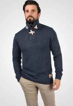 Le moins cher 💯 Solid SDPIROY - Pullover - Dark Blue 😉