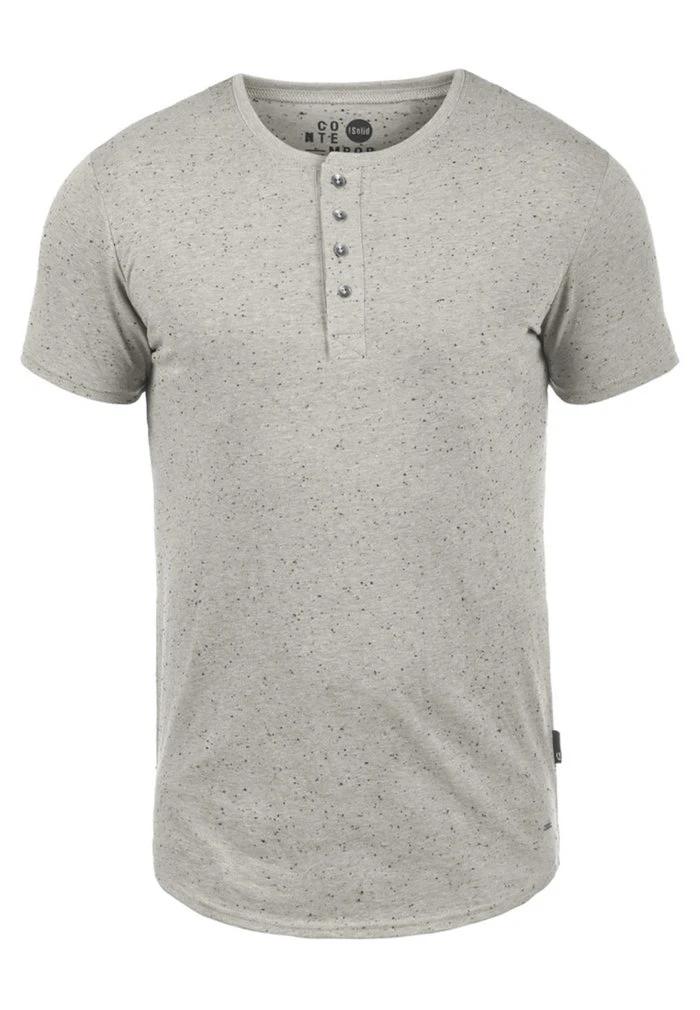 Meilleure vente 👍 Solid SDTHAI - T-shirt Imprimé - Light Grey 👏 5 Meilleure vente 👍 Solid SDTHAI - T-shirt Imprimé - Light Grey 👏 – Image 5