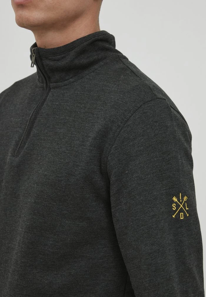 Grosses soldes ✔️ Solid SDKARAN - Pullover - Dark Grey Melange 😉 4 Grosses soldes ✔️ Solid SDKARAN - Pullover - Dark Grey Melange 😉 – Image 4