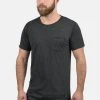 Coupon 😀 Solid SDANDREJ - T-shirt Basique - Dark Grey ❤️