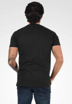 Offres ⌛ Solid SDCIMO - T-shirt Imprimé - Black ⌛ -Solid Soldes 2ce4f44a93bb4077869b9e7b8529c92f