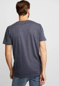 Meilleure vente 😉 Solid SDROCK - T-shirt Basique - Navy Melange 🌟 8 Meilleure vente 😉 Solid SDROCK - T-shirt Basique - Navy Melange 🌟 -Solid Soldes 2d446afedeb24cdf83a66eeebfd1a935