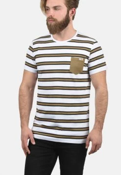 De gros 🔥 Solid SDSALU - T-shirt Imprimé - Beige ✔️