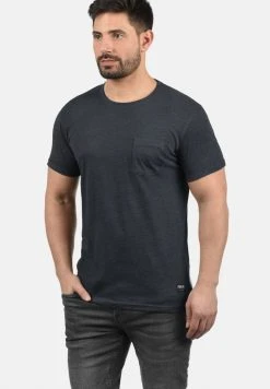 Tout neuf 🧨 Solid SDBOB - T-shirt Basique - Ins Blu M 👏