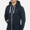 Coupon 🤩 Solid SDBENNZIP - Sweat à Capuche Zippé - Insignia Blue ✨