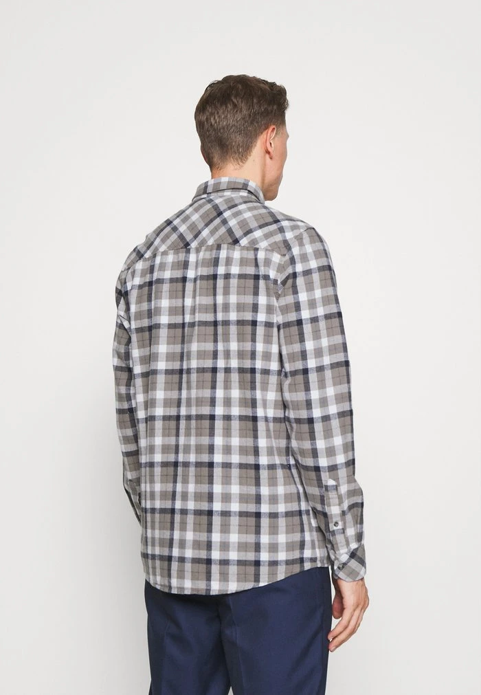 Remise 🔔 Solid SDTERKIL HERRINGBONE CHECK 21105659 - Chemise - Grey Melange ⌛ 3 Remise 🔔 Solid SDTERKIL HERRINGBONE CHECK 21105659 - Chemise - Grey Melange ⌛ – Image 3