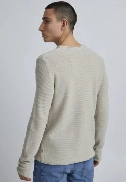 Budget 🧨 Solid SDJARAH - Pullover - Oatmeal Melange 🧨 -Solid Soldes 33a2a7857d9b4cfb87205e49aeb2c766