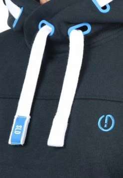 Tout neuf ✨ Solid SDBENJAMIN - Sweat à Capuche - Blue 😍 -Solid Soldes 35046c2d214a4b0a95957f1b2d191cf6