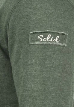 Promo 🔥 Solid TRIP-O-NECK - Sweatshirt - Climb Ivy 🧨 -Solid Soldes 35fbe89dfd594a78a1b7cb27afc885b7