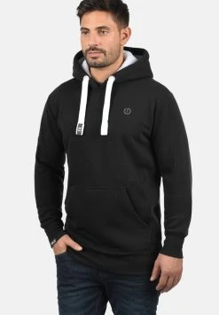 Grosses soldes 🛒 Solid SDBENNHOOD - Sweat à Capuche - Black 🛒