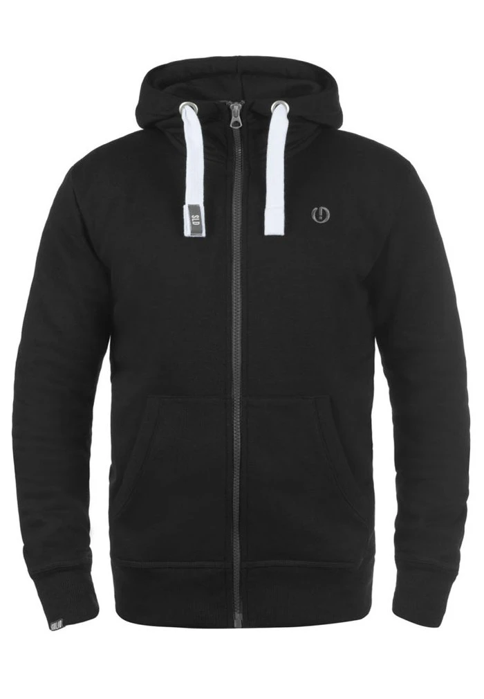 Sortie 🥰 Solid SDBENN - Sweat à Capuche Zippé - Black 😍 5 Sortie 🥰 Solid SDBENN - Sweat à Capuche Zippé - Black 😍 – Image 5