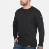 Offres ⭐ Solid TRIP-O-NECK - Sweatshirt - Black 🛒