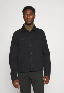 Tout neuf ⭐ Solid SDTIO - Veste En Jean - Black 🛒