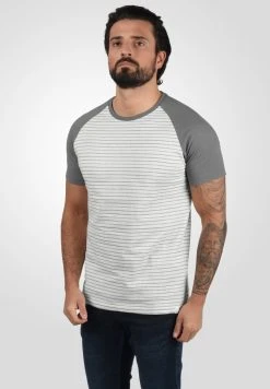 Top 10 🔥 Solid SDSTEN - T-shirt Imprimé - Mid Grey ✔️