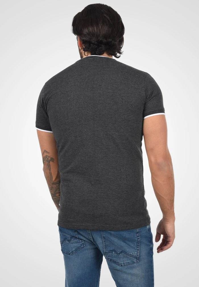 Acheter ✔️ Solid SDSAUL - T-shirt Imprimé - Dark Grey Melange ❤️ 3 Acheter ✔️ Solid SDSAUL - T-shirt Imprimé - Dark Grey Melange ❤️ – Image 3