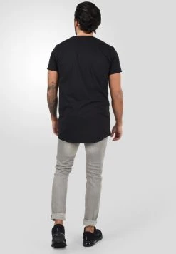 Meilleur prix ⌛ Solid SDLONGO - T-shirt Basique - Black 🎁 -Solid Soldes 3a65aec9f73b4c95961c36019f38f484