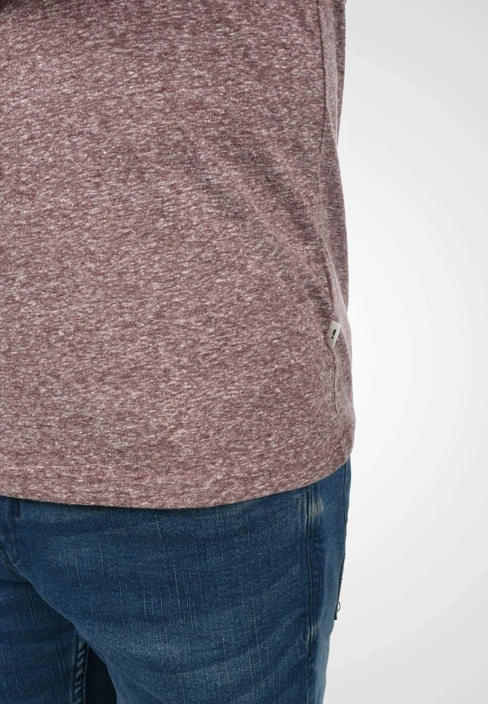 Acheter 🔥 Solid SDALARUS - T-shirt Imprimé - Wine Red Melange 🎉 4 Acheter 🔥 Solid SDALARUS - T-shirt Imprimé - Wine Red Melange 🎉 – Image 4