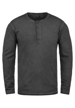 Meilleure affaire 🛒 Solid SDTIMUR - T-shirt à Manches Longues - Black 😀 -Solid Soldes 3ab9c8cdcf384956b3eb249afd9933d7