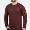 Le moins cher ✨ Solid SDDON - Sweatshirt - Wine Red 🛒